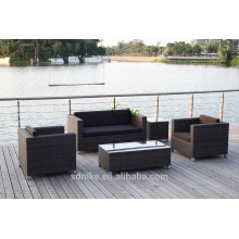 DE- (145) Rattan Möbel 4 Sitzer einfache Sofa Designs Sofa-Set